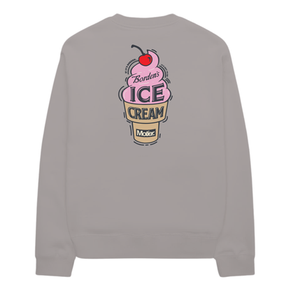 The Ice Cream Luxe Crewneck (Ashes of Roses)