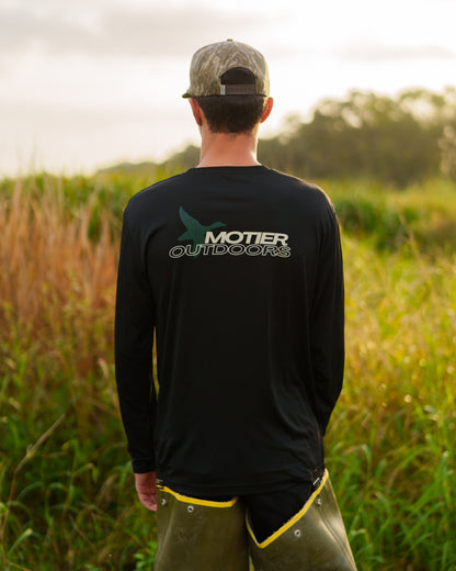 Motier Outdoors Performance L/S Tee (Black)