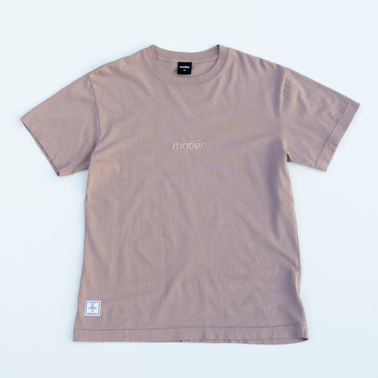 The Classic Embroidery Luxe Tee (Atmosphere)