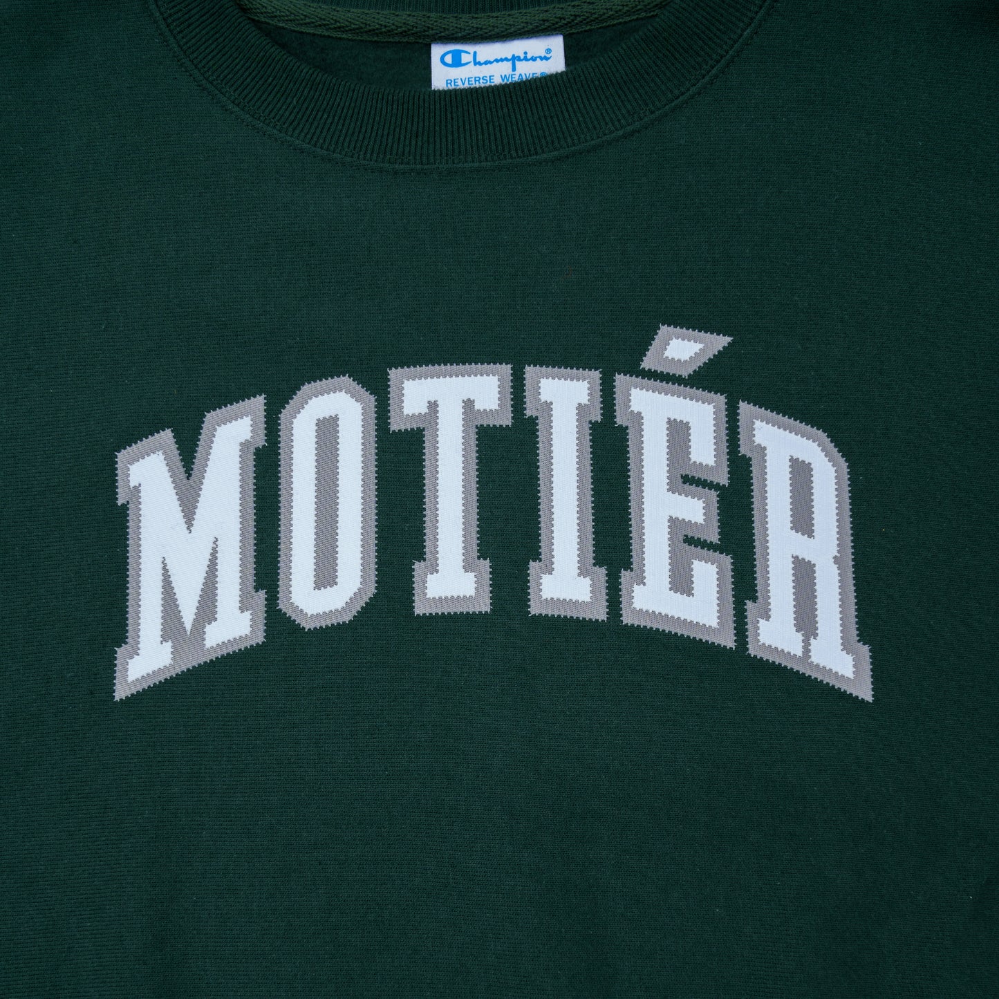 University Stitched Premium Crewneck (Dark Green)