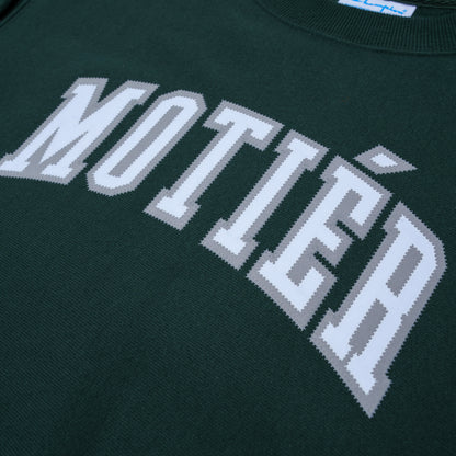 University Stitched Premium Crewneck (Dark Green)