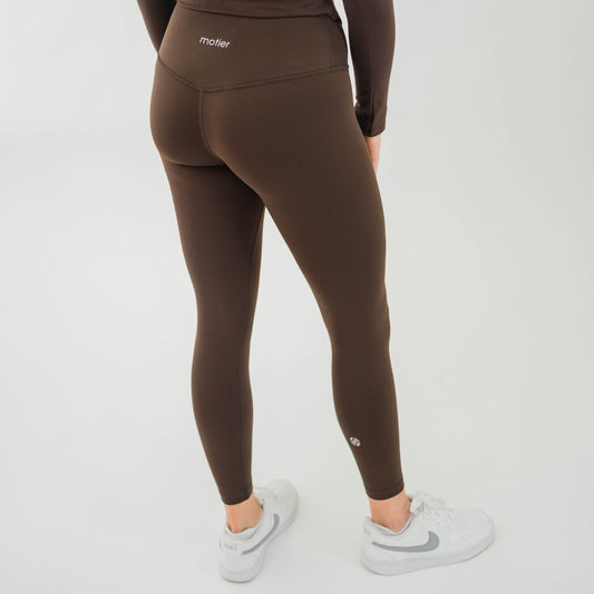 The Empower Highwaist Leggings (French Roast)