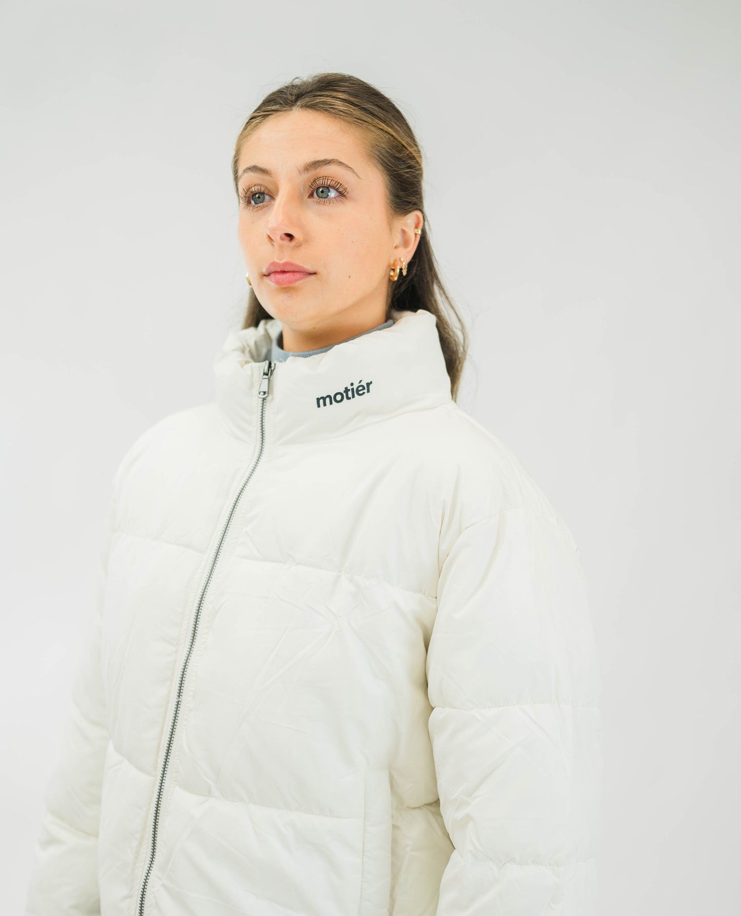 The Motier Women's Chloé Puffer (Off-White)