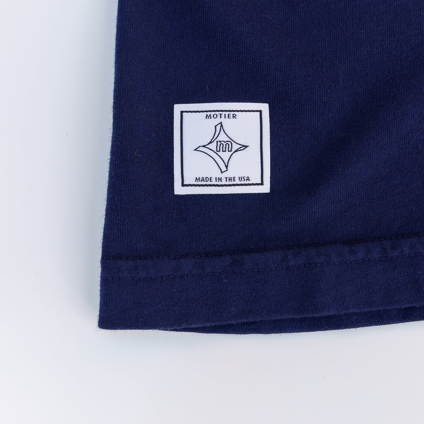 Shockwave Box Logo Luxe Tee (Navy)