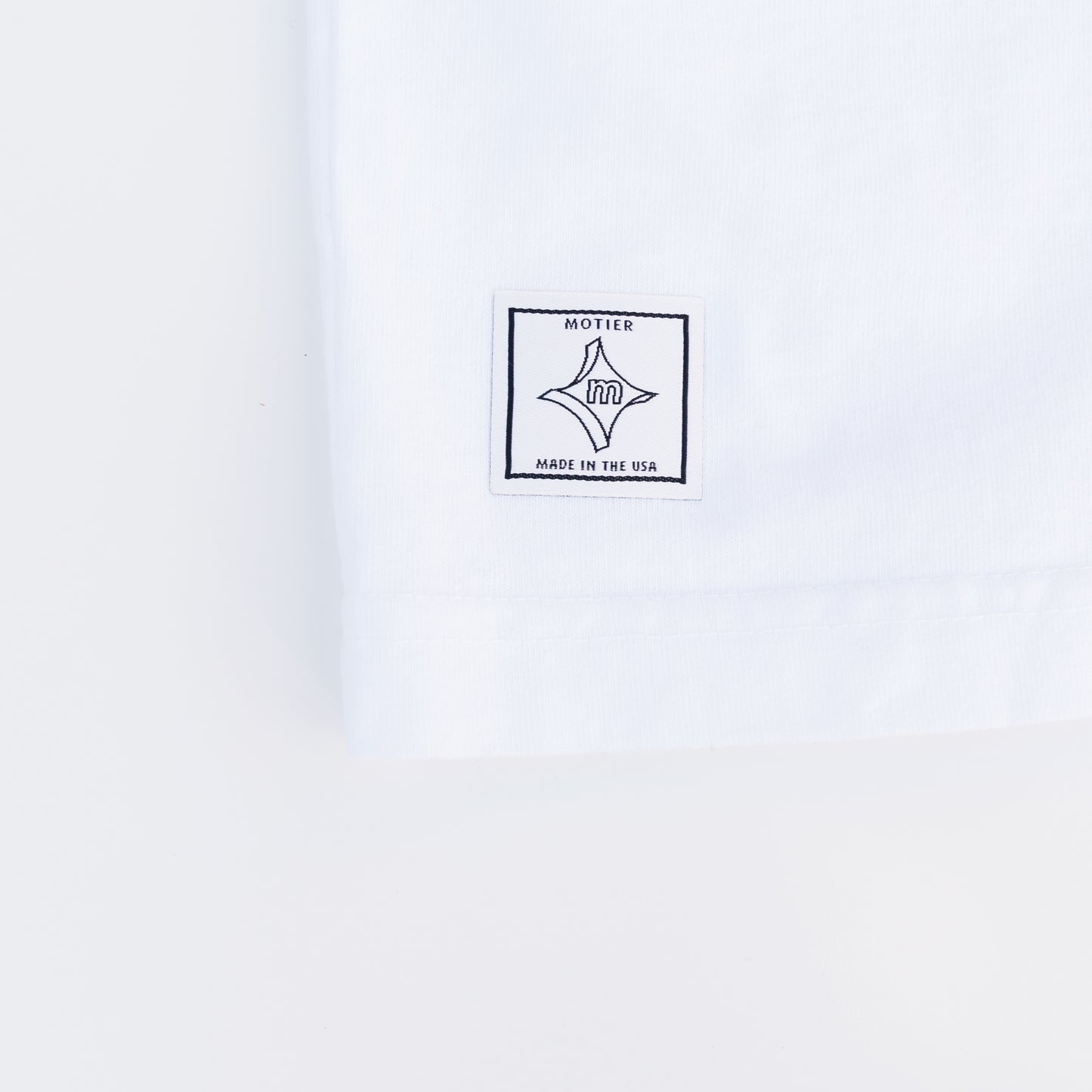 Shockwave Box Logo Luxe Tee (White)