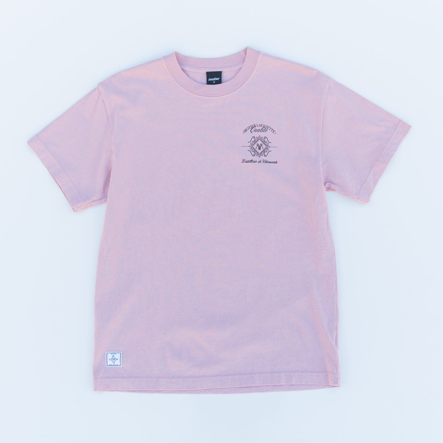 The Distillerie Luxe S/S Tee (Pale Mauve)