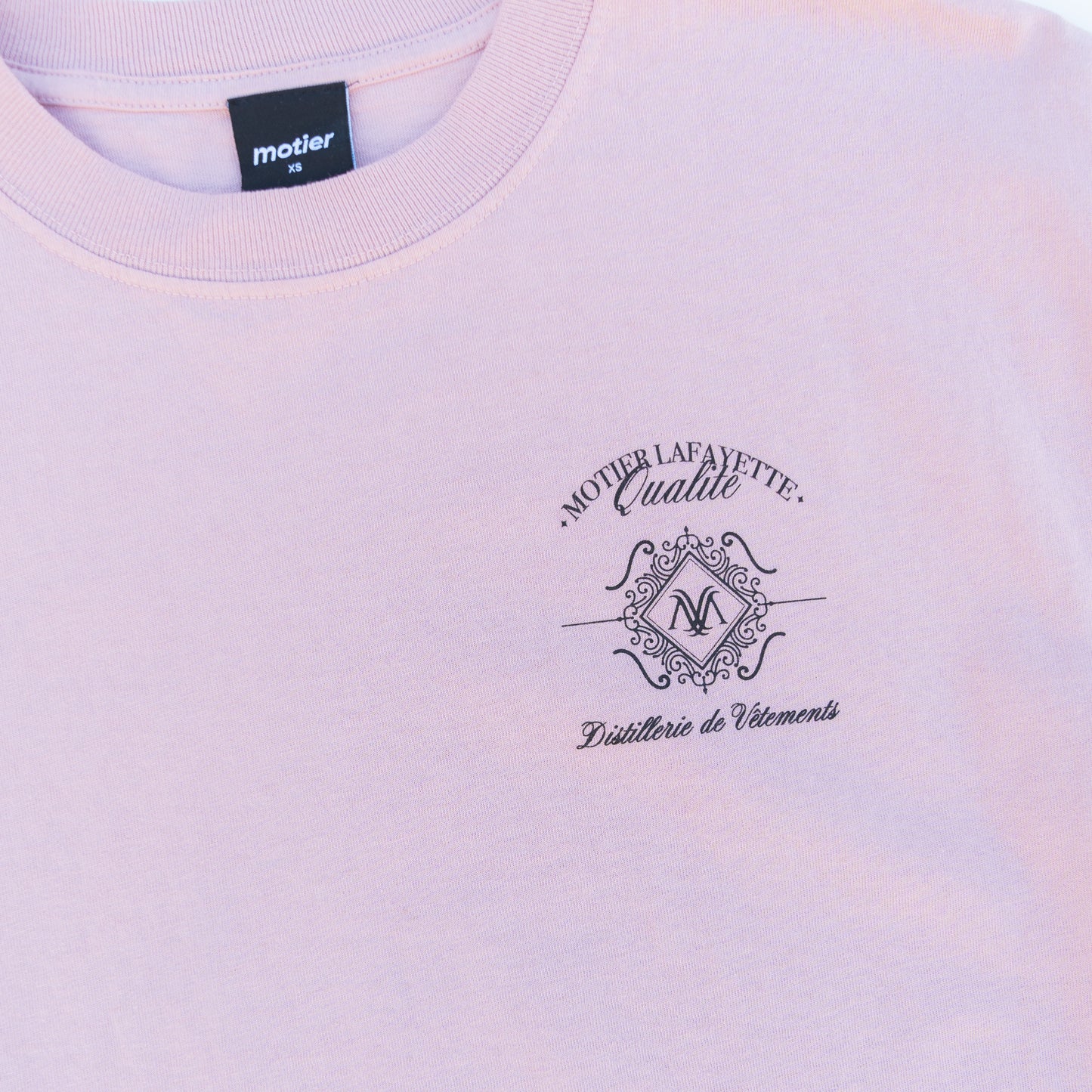 The Distillerie Luxe S/S Tee (Pale Mauve)