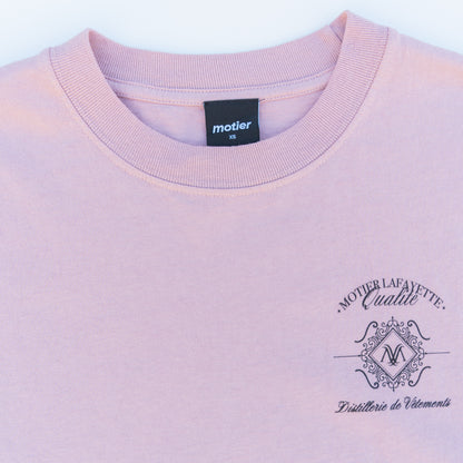 The Distillerie Luxe S/S Tee (Pale Mauve)