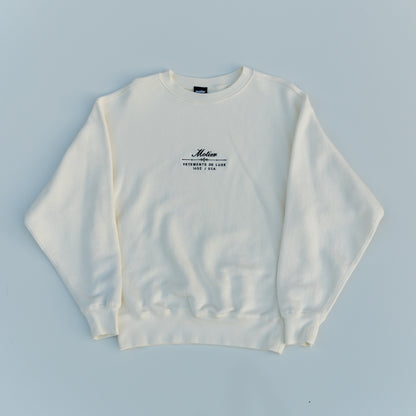 The Ellington Vintage Luxe Sweater (Blanc)