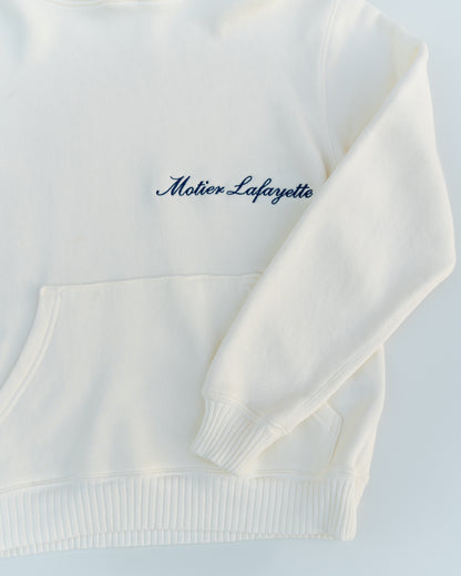 The Ellington Vintage Luxe Hoodie (Blanc)