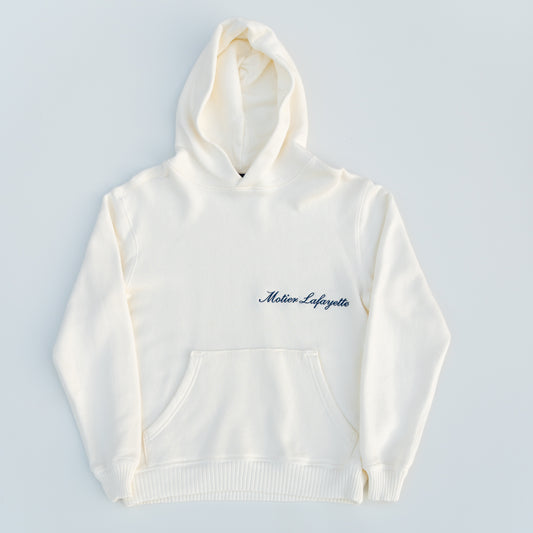 The Ellington Vintage Luxe Hoodie (Blanc) - Motier Lafayette 