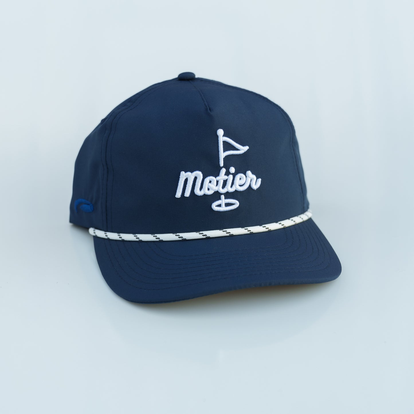 The Pin Roped Performance Snapback (Navy)