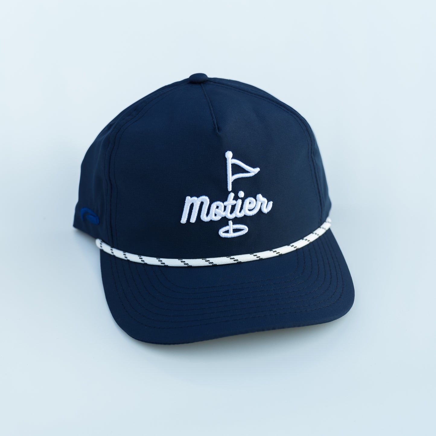 The Pin Roped Performance Snapback (Navy)