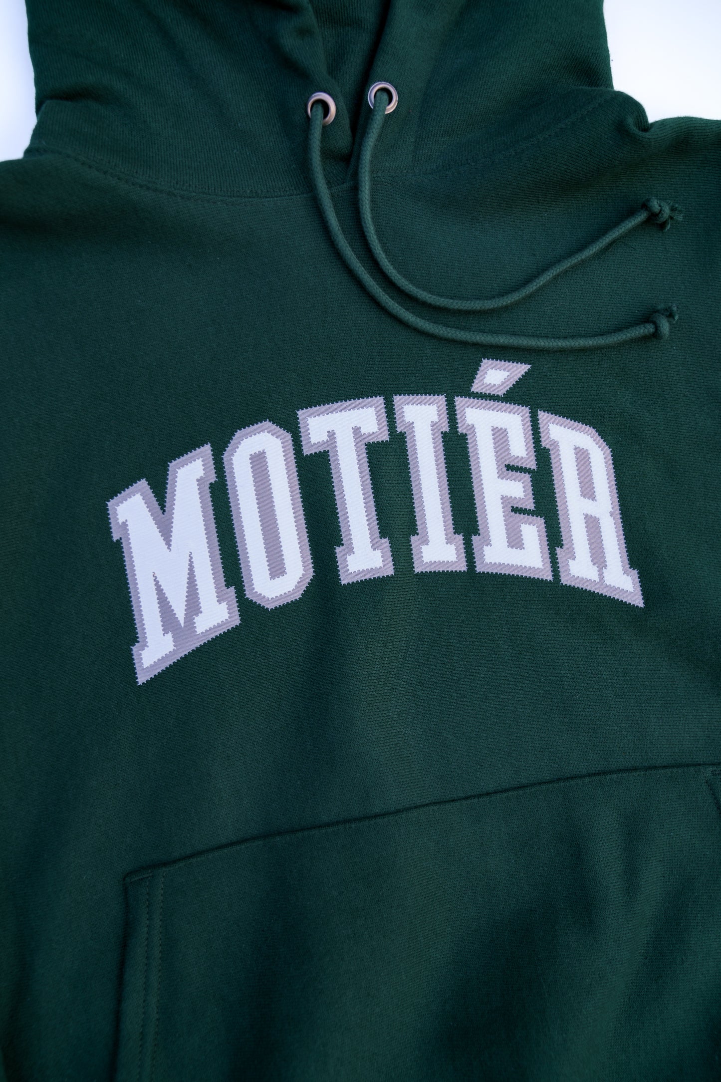 University Stitched Premium Hoodie (Dark Green)