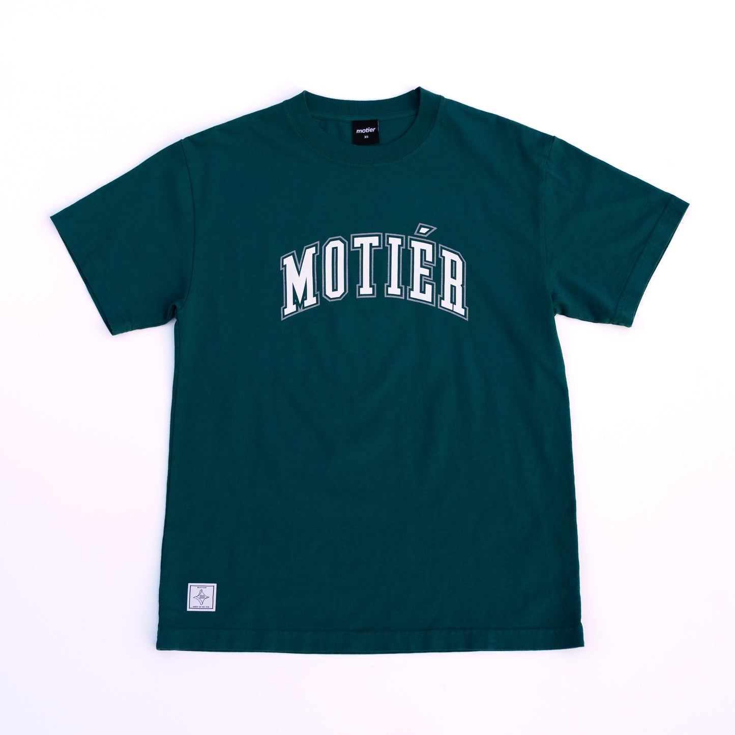 University Luxe Tee (Dark Green)