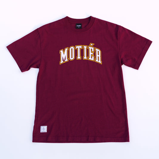 University Luxe Tee (Maroon)