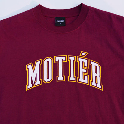 University Luxe Tee (Maroon)