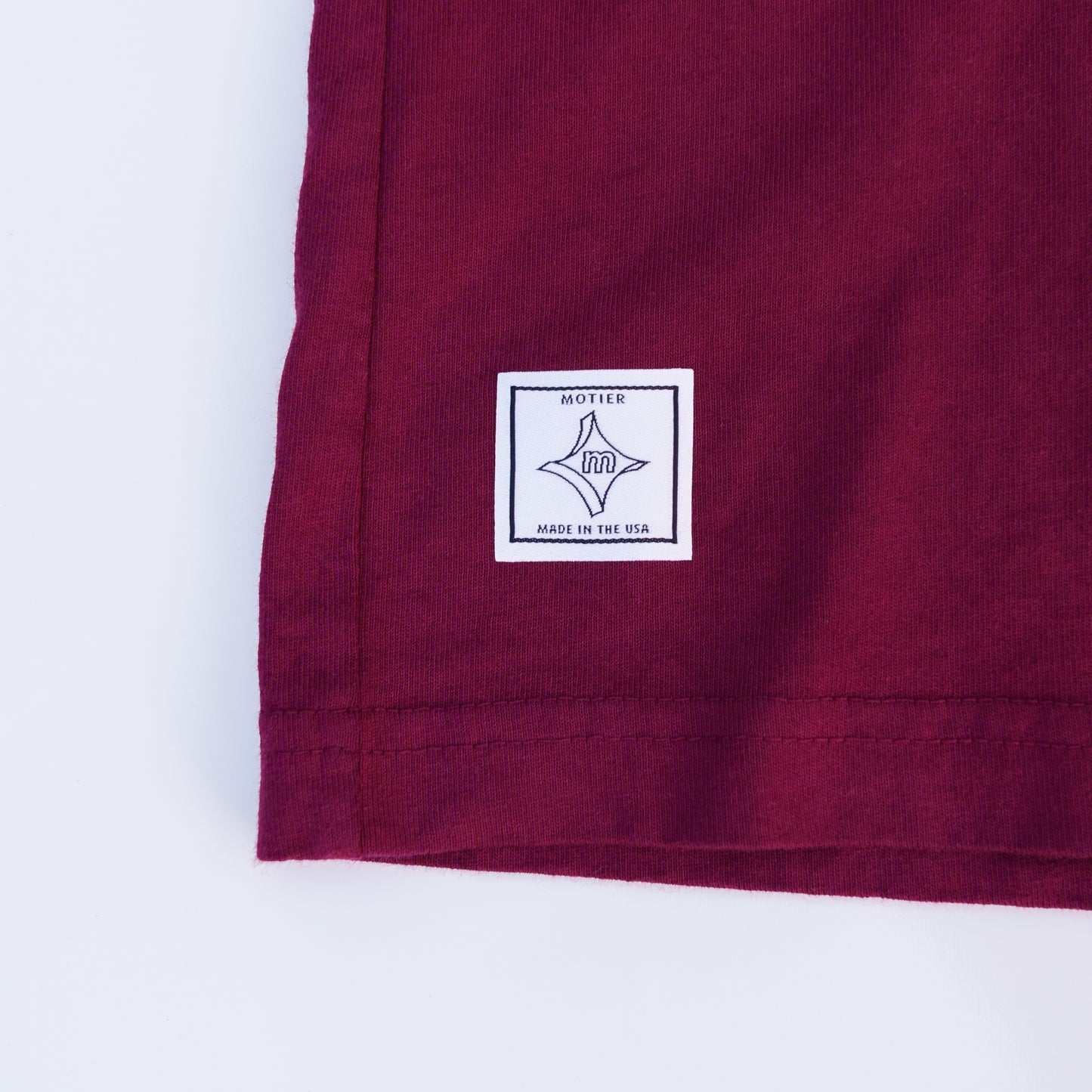 University Luxe Tee (Maroon)