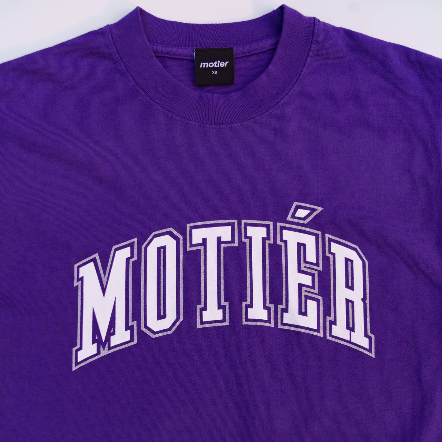 University Luxe Tee (Purple)