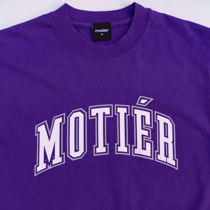 University Luxe Tee (Purple) - Motier Lafayette 