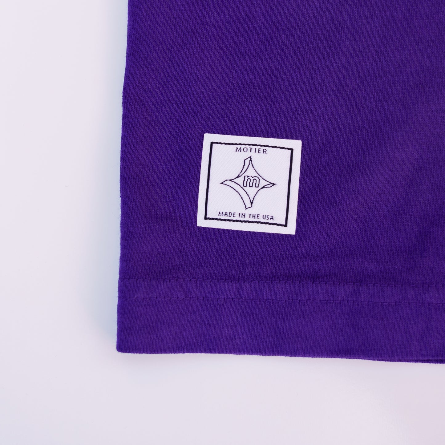 University Luxe Tee (Purple) - Motier Lafayette 