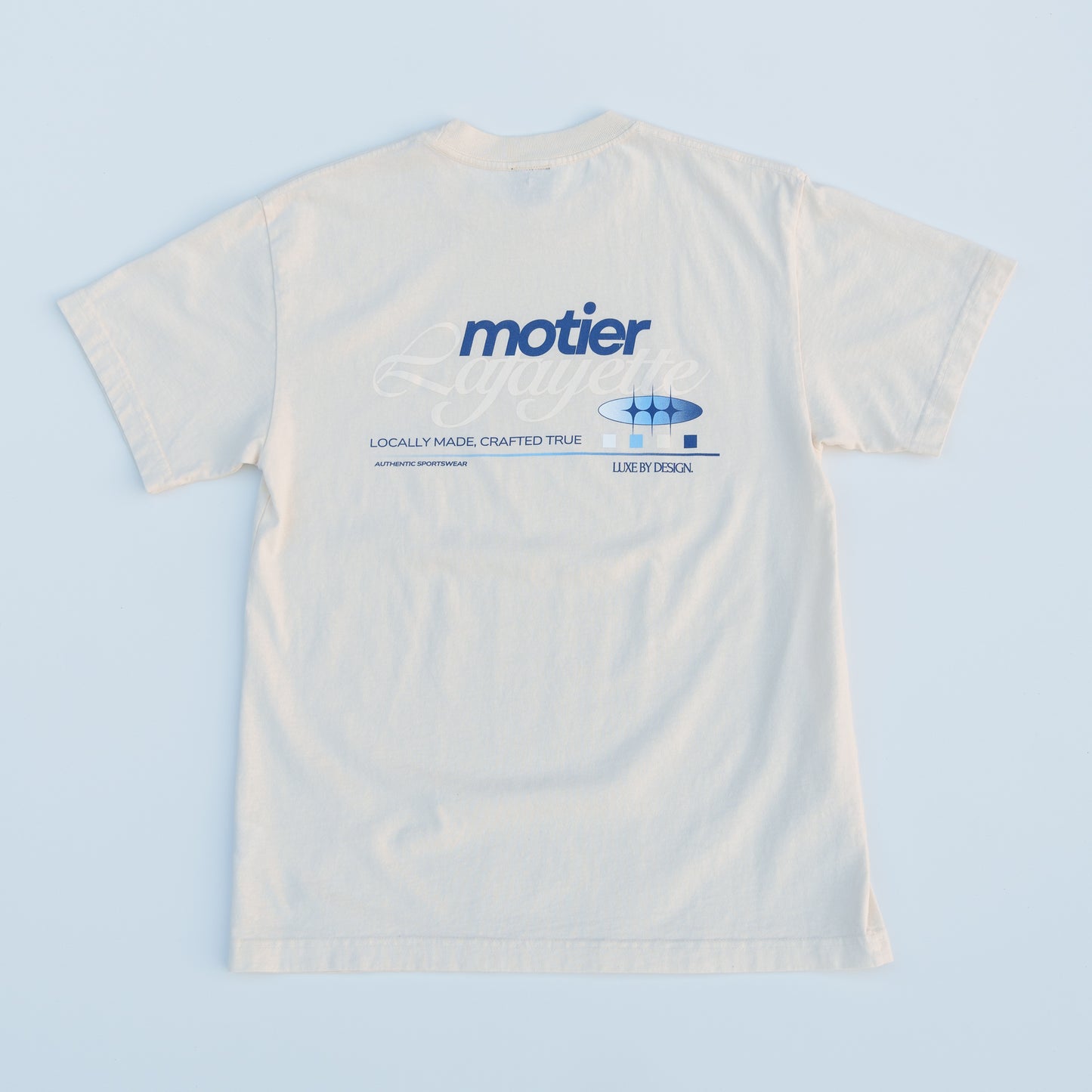 The Motier Luxe by Design Tee (Cream)