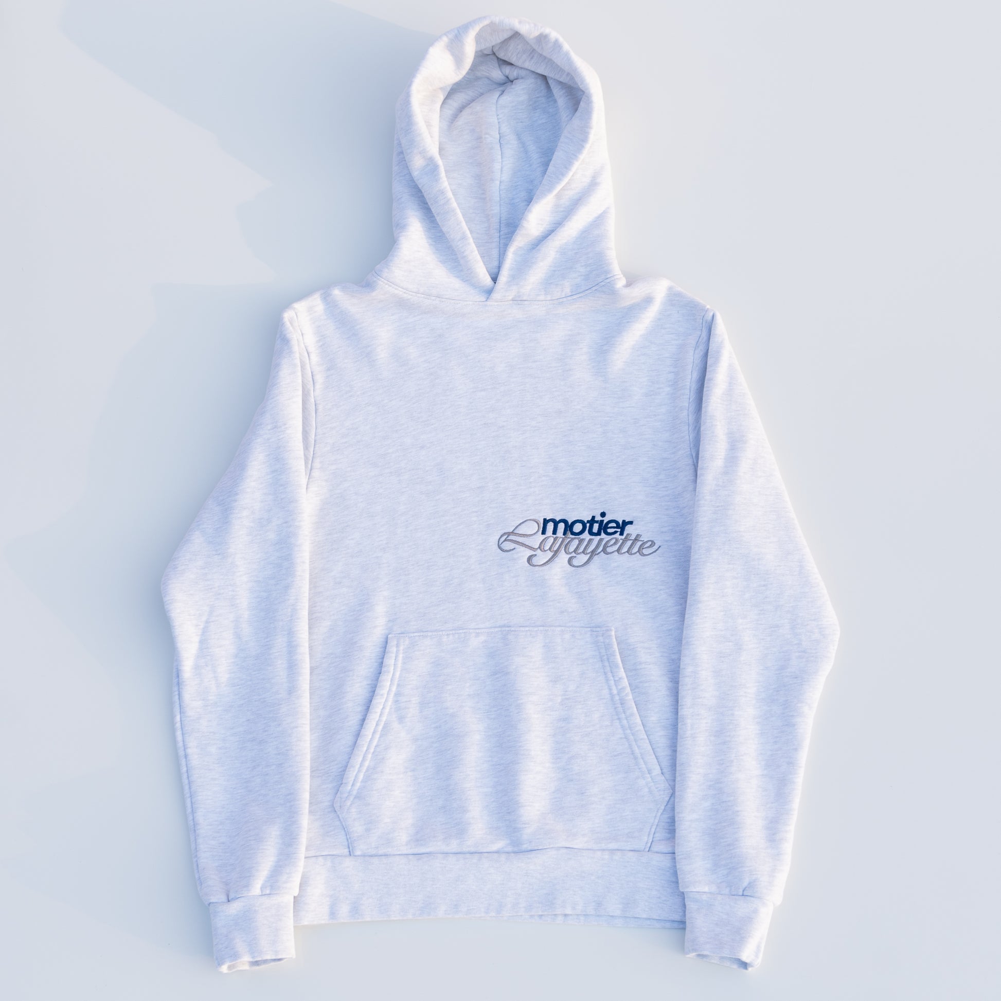 The Motier Luxe By Design Hoodie (Ash) - Motier Lafayette 