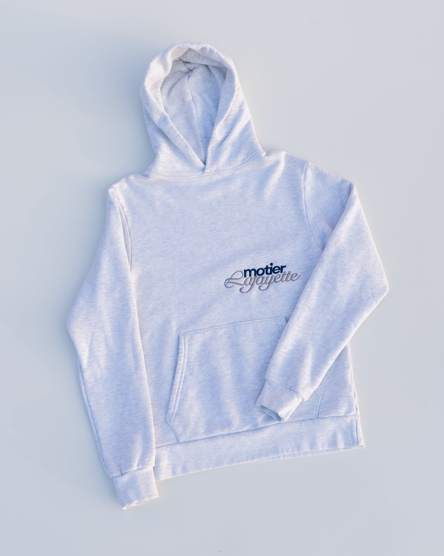 The Motier Luxe By Design Hoodie (Ash) - Motier Lafayette 