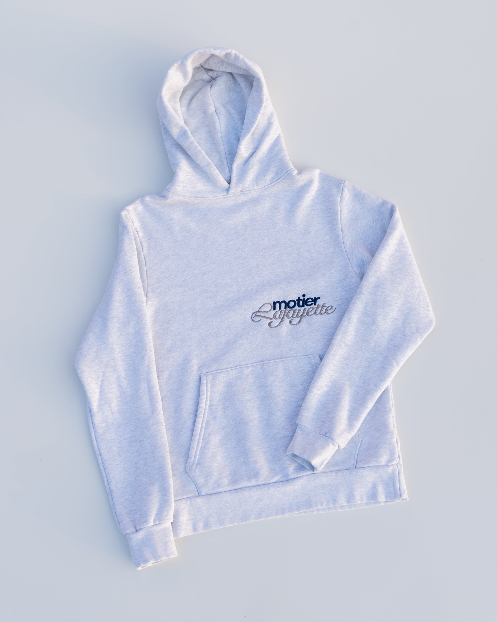 The Motier Luxe By Design Hoodie (Ash) - Motier Lafayette 