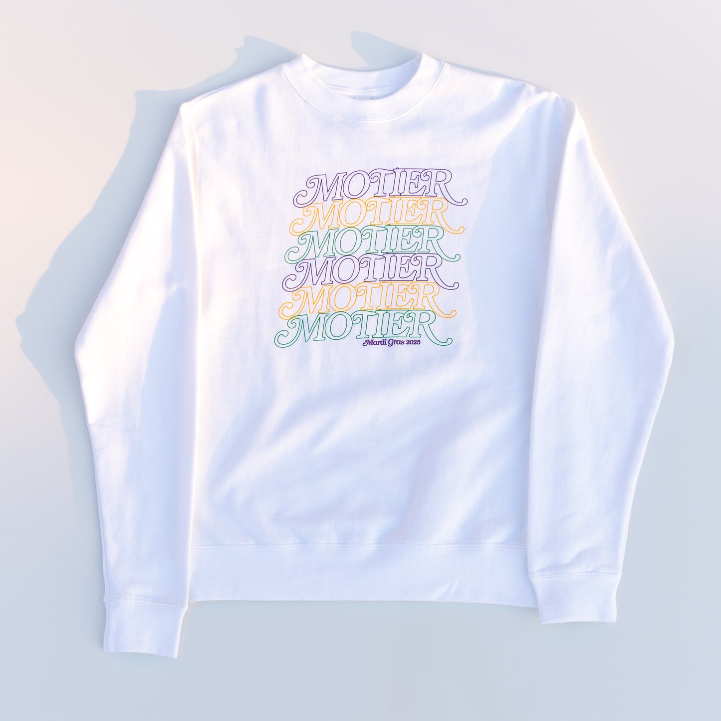 The Motier Mambo Crewneck (White)