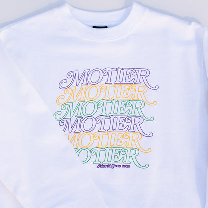 The Motier Mambo Crewneck (White)