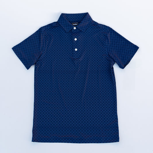 The Motier Mike Maraist Tour Golf Polo (Navy)