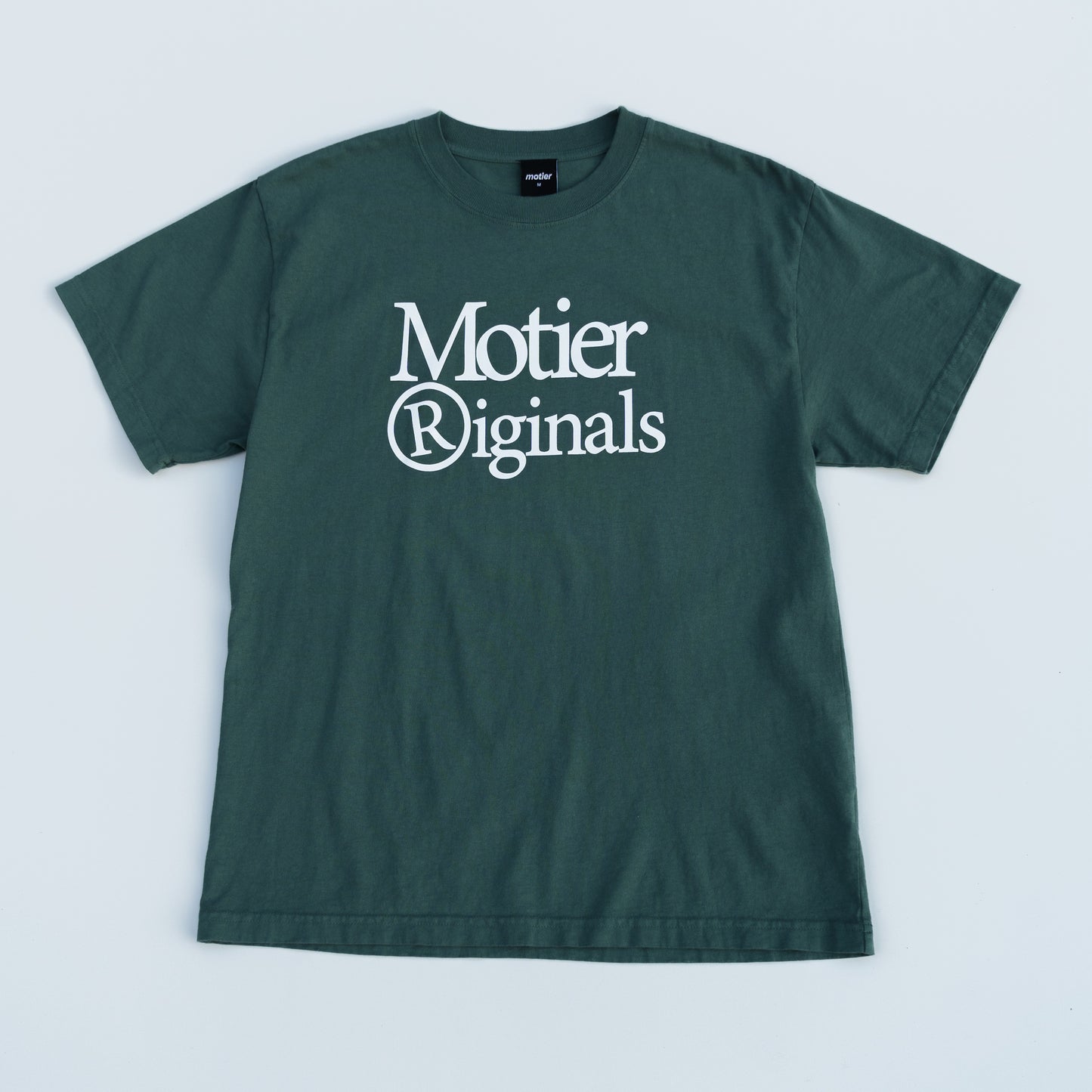 Motier Originals Front Print Luxe Tee (Silver Pine)