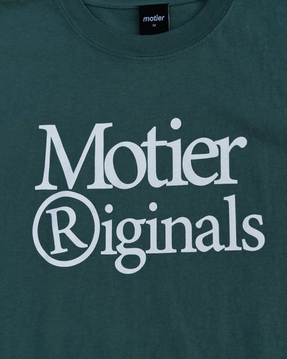 Motier Originals Front Print Luxe Tee (Silver Pine)