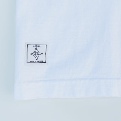 South Beach Luxe Pocket Tee (White)