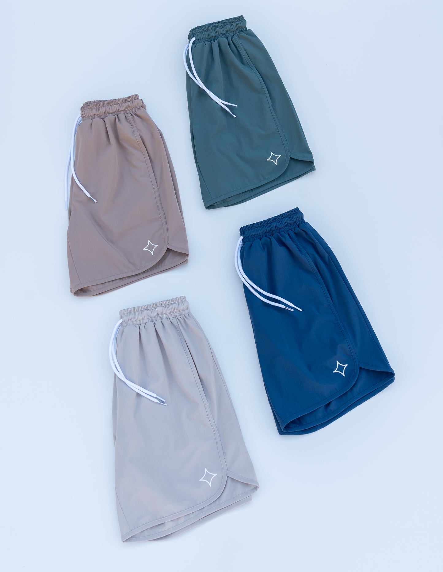 Refined Active Shorts (Light Navy)