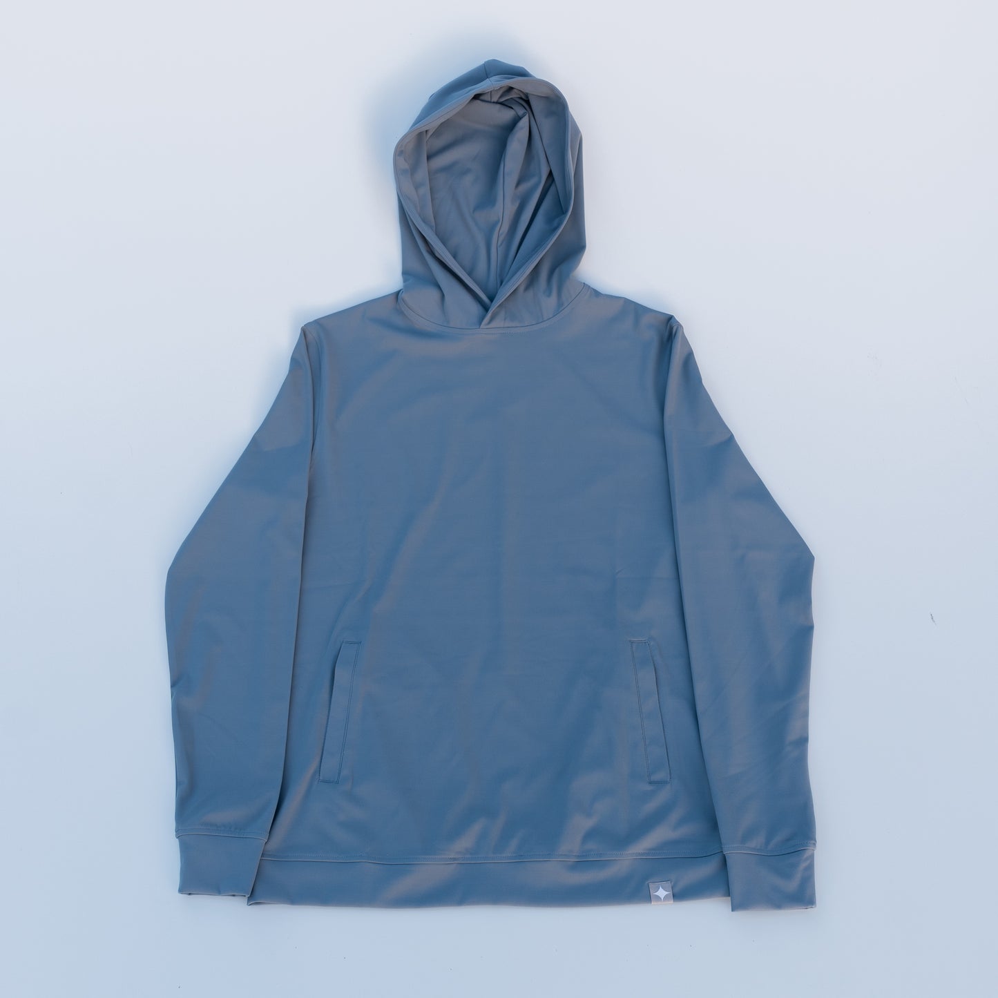 The Riviera Lightweight Performance Hoodie II (Slate Blue)