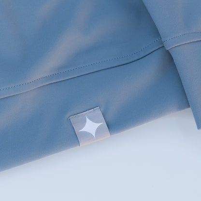 The Riviera Lightweight Performance Hoodie II (Slate Blue)