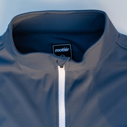 The Riviera Quarter Zip (Light Navy)