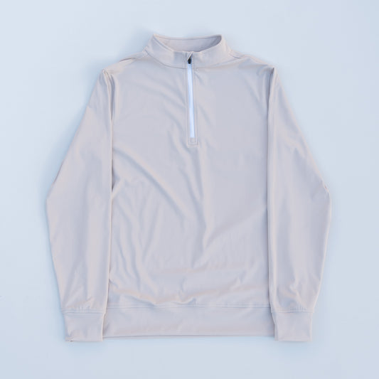 The Riviera Quarter Zip (Smoke)