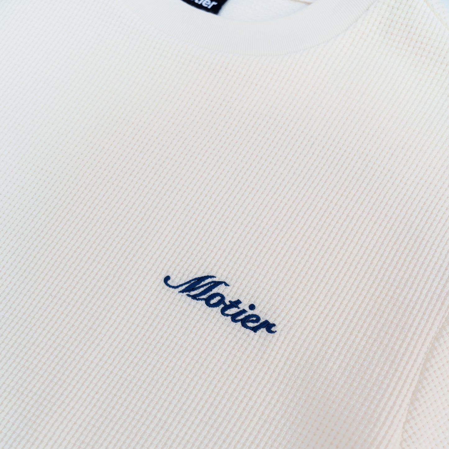 The Sterling Waffle Tee (Cream)