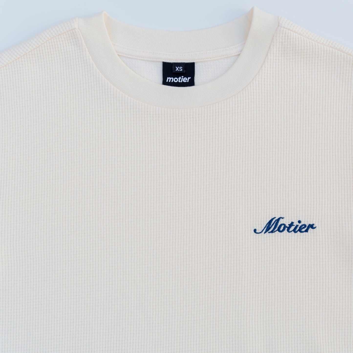 The Sterling Waffle Tee (Cream)