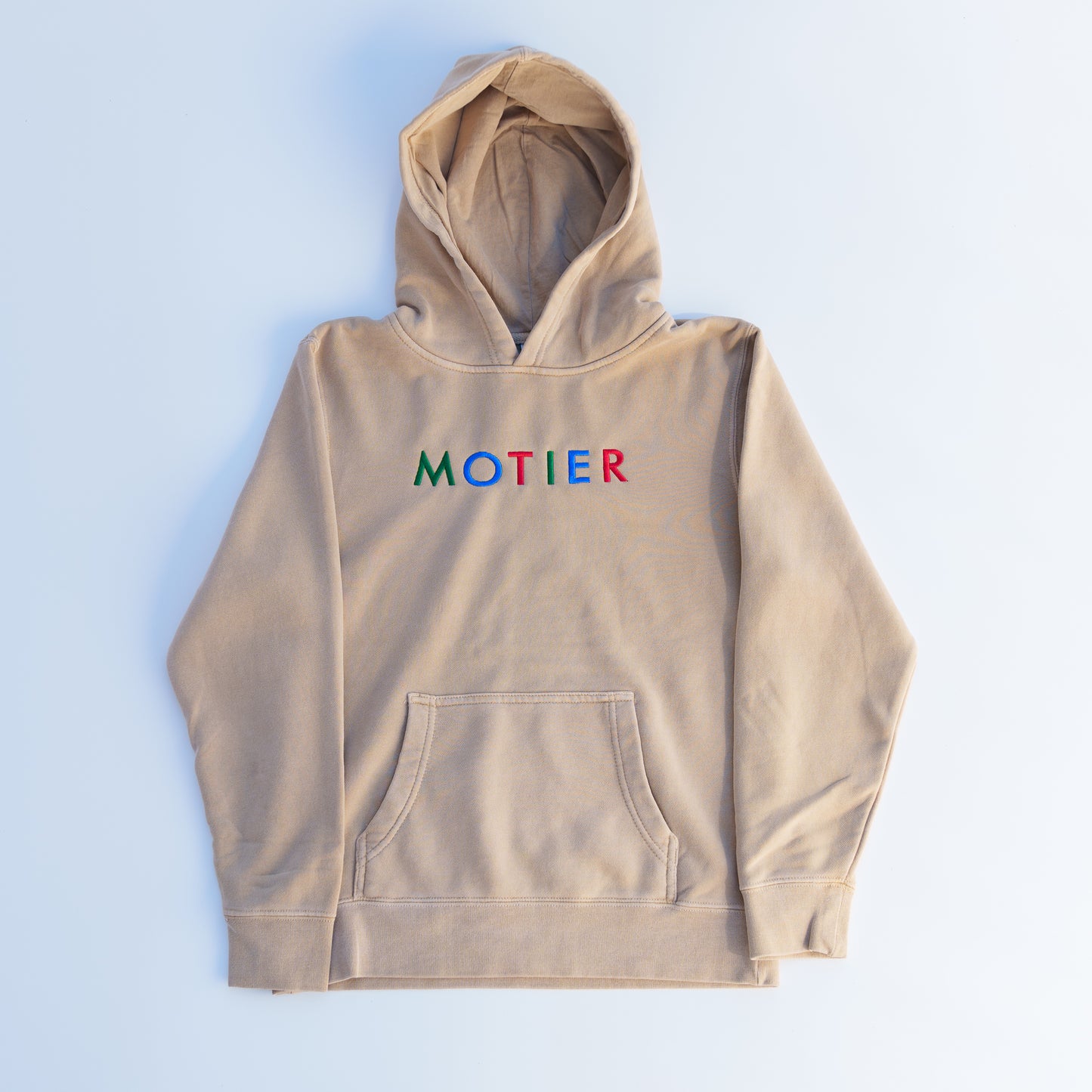 The Youth Spaced Logo Hoodie (Tan)