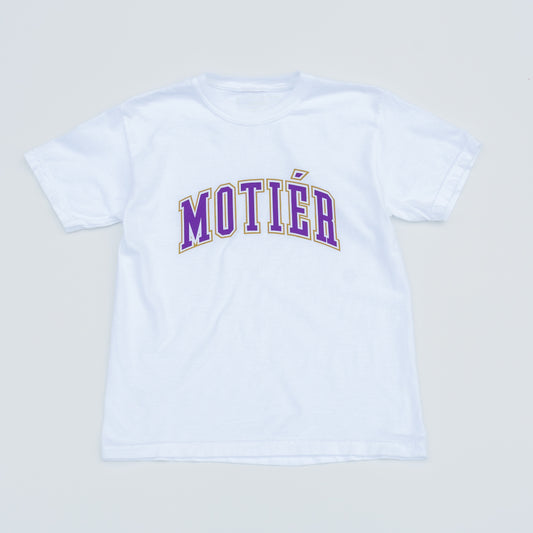 University Youth S/S Tee (White)