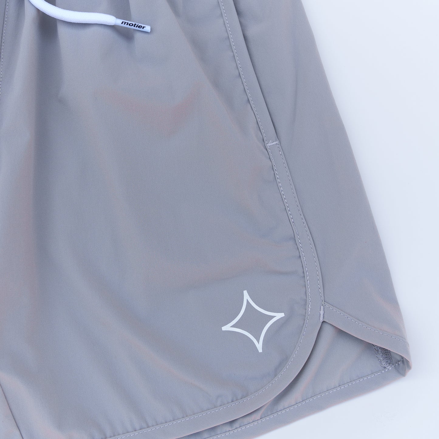 Youth Refined Active Shorts (Light Grey)