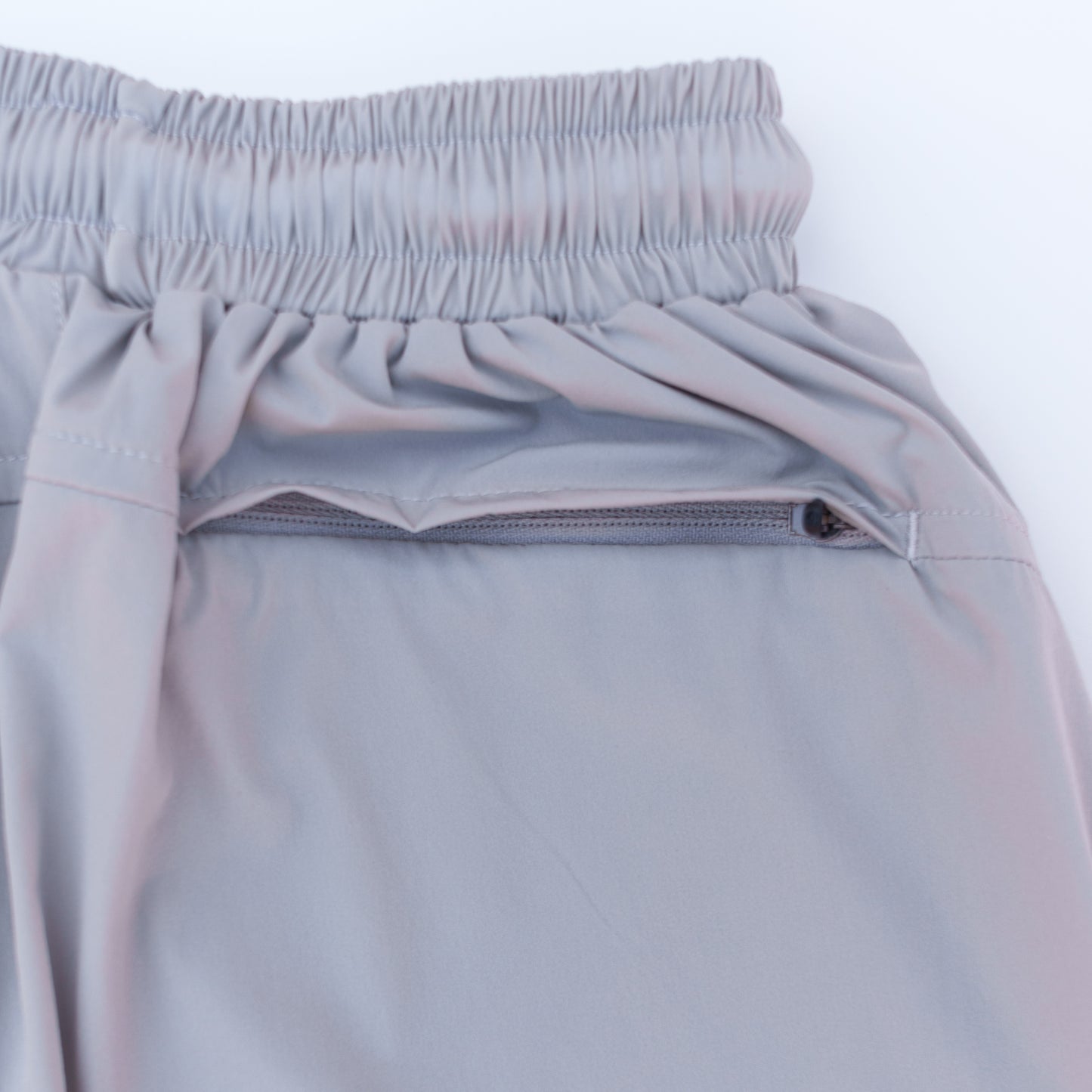 Youth Refined Active Shorts (Light Grey)