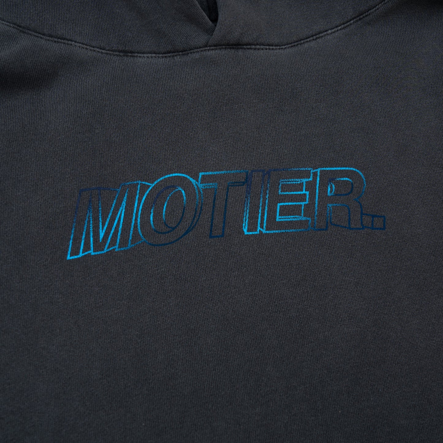 The Blur Holographic Hoodie (Black Gradient)