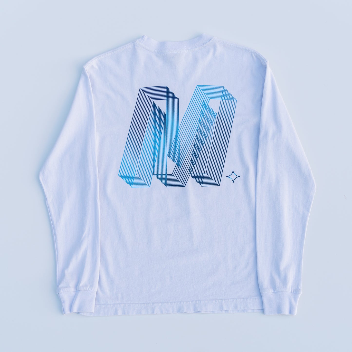 The Blurr Holographic L/S Luxe Tee (Cloud Gradient)