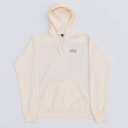 The Stc Box Logo Lightweight Hoodie (Ivory)