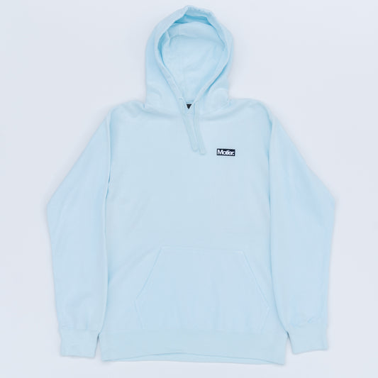 The Stc Box Logo Lightweight Hoodie (Ice) - Motier Lafayette 